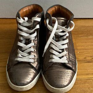 Bronze Frye hightops